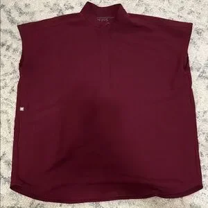 Figs woman Burgundy Shirt